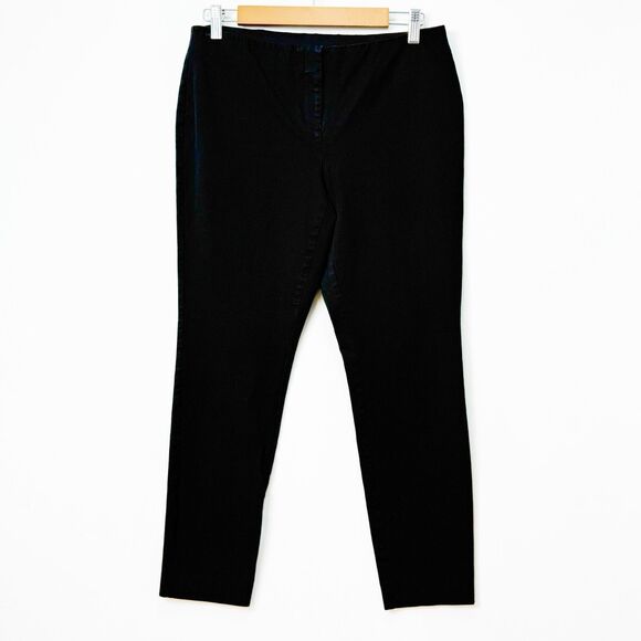 Alfani Women's Petite Black Pants 12P Cotton /Rayon/Spandex - Picture 1 of 16
